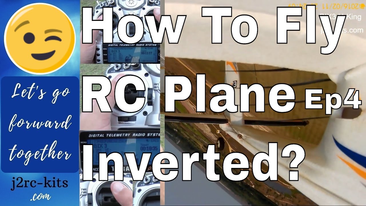 How To Fly RC Plane Inverted? How to fly 4 Channel RC Plane? RC Plane