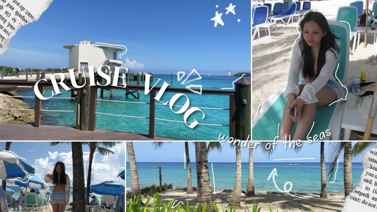 CRUISE VLOG 🌊 : wonder of the seas - YouTube