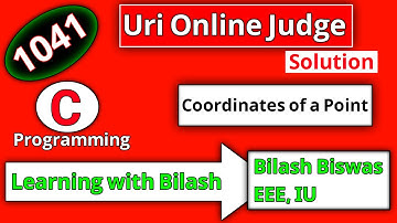uri online judge problem 1041 solution | c programming in bangla