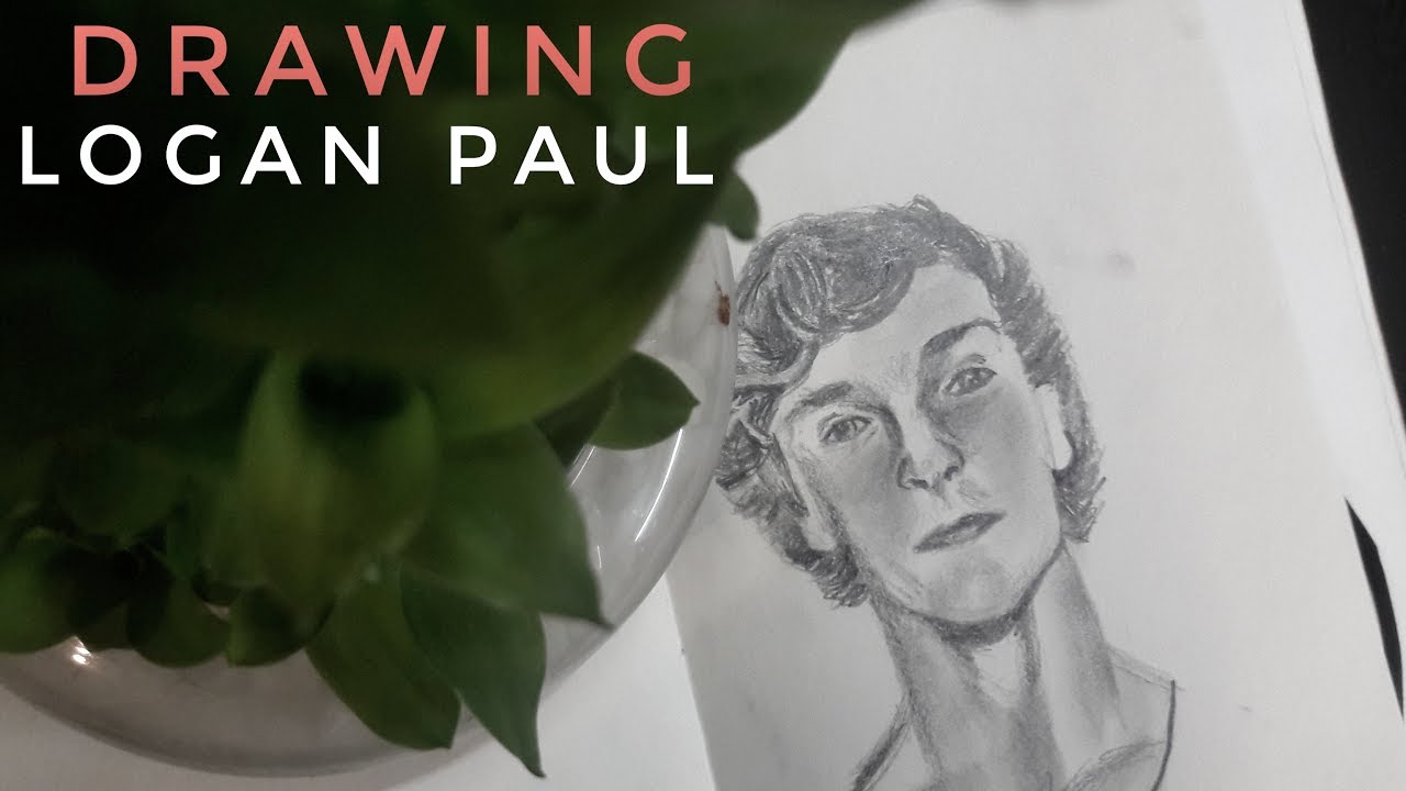 Drawing Logan paul - YouTube