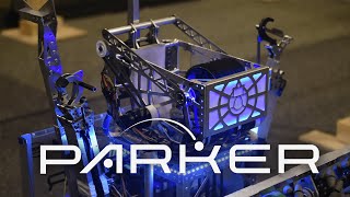 FRC team 1690 Orbit 2022 robot reveal  'PARKER'