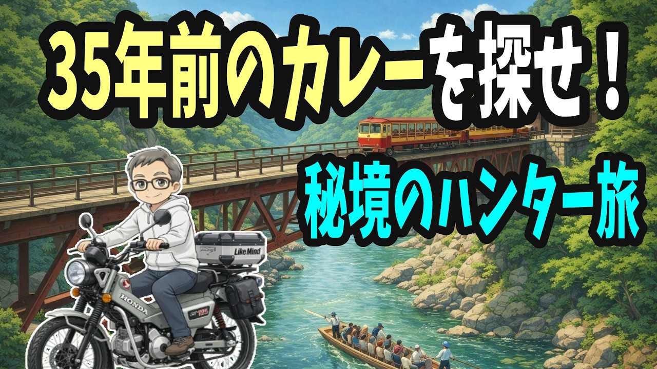 Hunter Cub Trip] Relying on a 35-year-old memory! A 270km tour