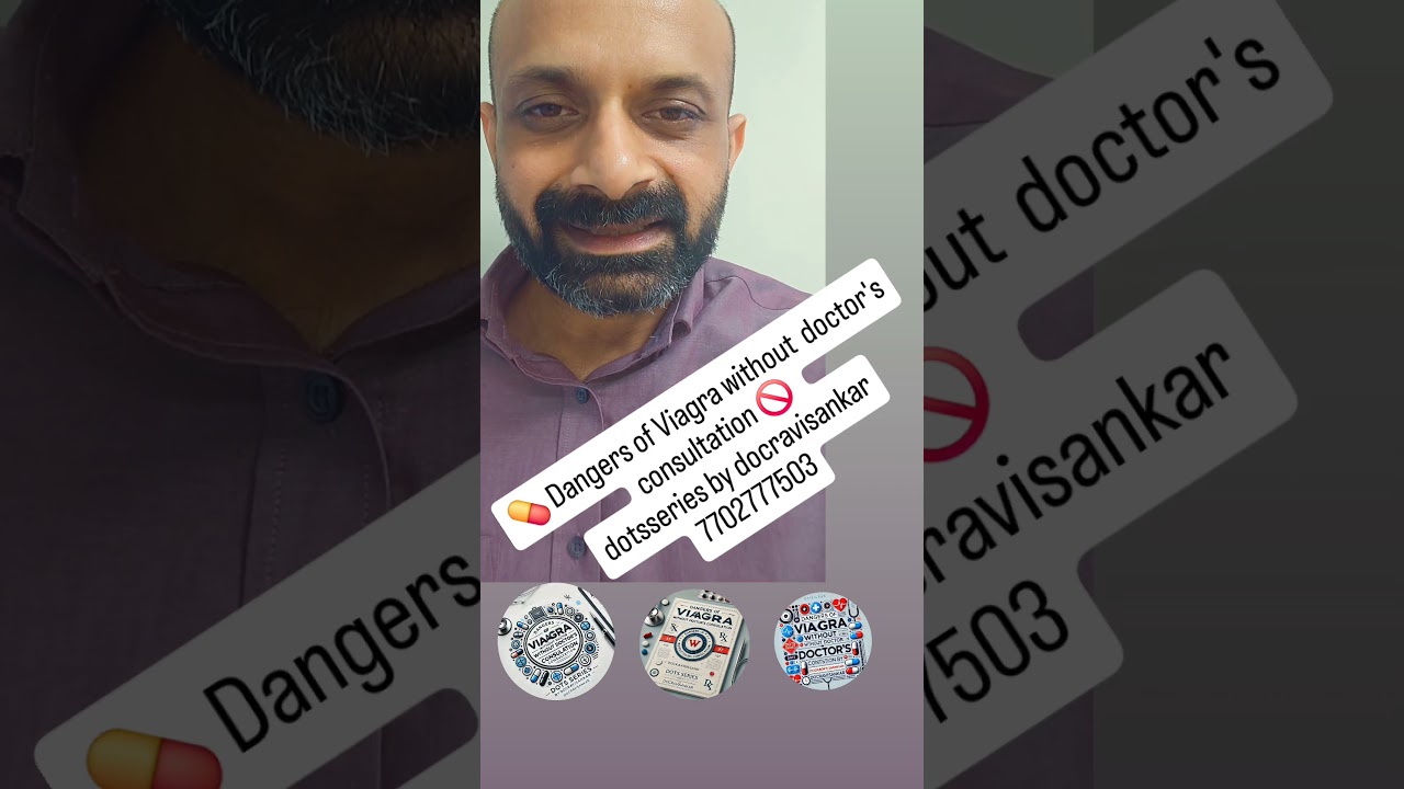 💊 Dangers of Viagra without doctor's consultation 🚫 