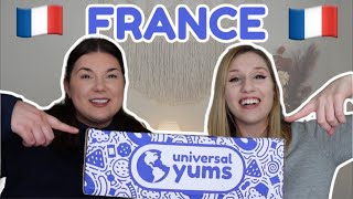 TRYING FRENCH SNACKS 😋 | Universal Yums | Super Yum Box | February 2024 | FRANCE
