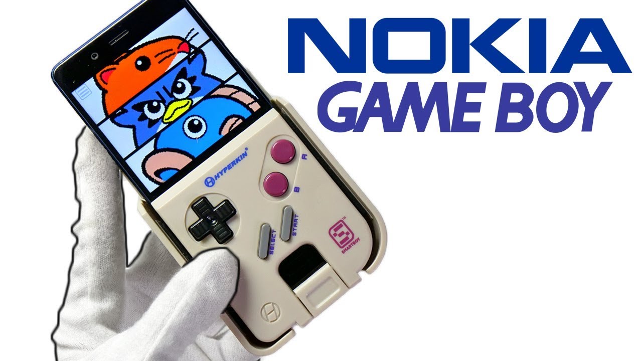 The Ultimate Nokia Game Boy Unboxing Nokia 8 Hyperkin Hyperboy Smartphone Emulator Youtube
