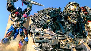 Optimus Prime x Lockdown | Cena final completa | Transformers: A Era da Extinção | Clipe