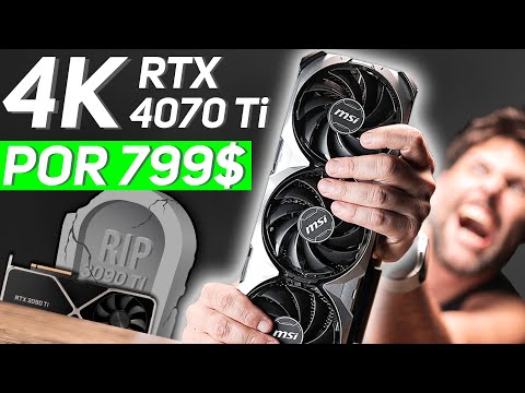 Review RTX 4070Ti // La entrada al 4K por 799 Dólares.  IMPRESIONANTE #gaming #rtx #4070 #nvidia