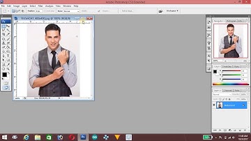 how to change background of a image photoshop cs3
