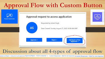 Approval Workflow with Custom Button in Approval Mail | Add Extra or Custom Button in Approval mail