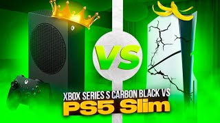 PlayStation 5 Slim VS Xbox Series S Carbon Black