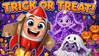 Bo & Luna Go Trick-or-Treat! 🎃 | A Friendly Halloween Story for Kids