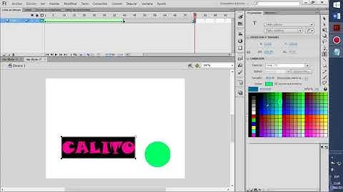 Como realizar Interpolación de forma en Adobe Flash Cs6