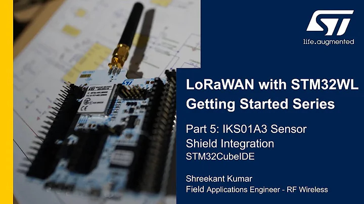 LoRaWAN with STM32 Getting Started: Part 5, IKS01A3 Sensor Shield Integration - STM32CubeIDE