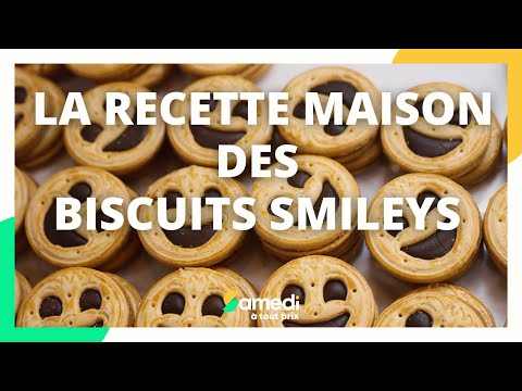 La recette maison des biscuits smileys - Samedi à tout prix @/Samedi%C3%A0toutprix