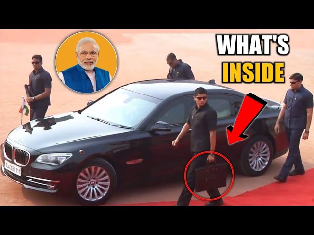 PM MODI के BODYGUARD के पास ये BRIEFCASE क्यू ? 🤔 