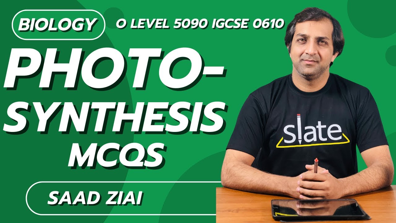 Photo synthesis mcqs o level biology saad ziai slate youtube