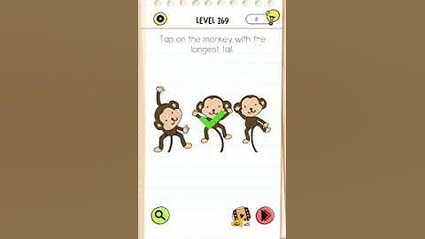 Brain test All-Star level 269 walkthrough solution