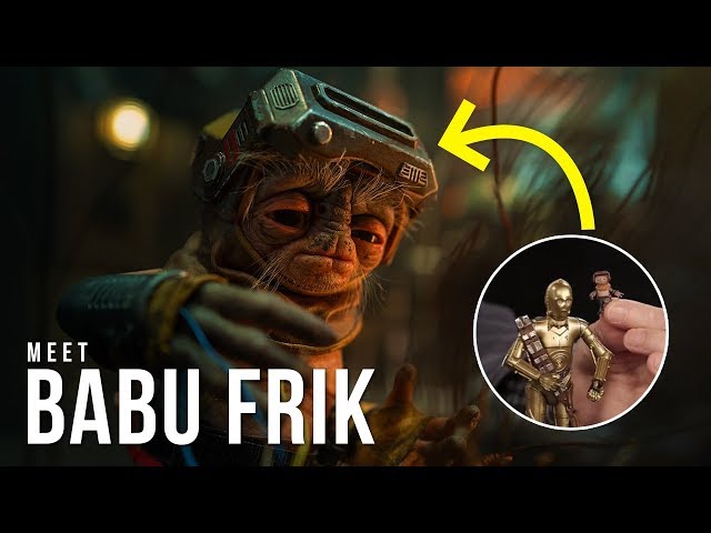 Babu Frik - New alien droidsmith revealed for Star Wars: Episode 9