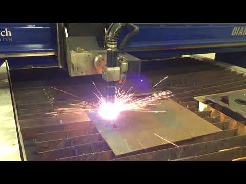 Plasma cutting an empire medallion