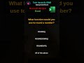 What function would you use to round a number? | #ExcelTips #ExcelTricks #ExcelQuiz #ExcelTraining