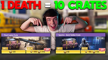 Every time I die in ranked I open up 10 crates in COD Mobile...