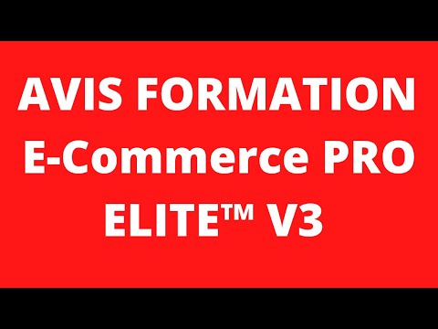 Avis Formation Yomi Denzel: E-Commerce PRO ELITE V3