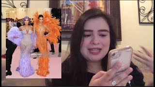 Reacting to Met Gala 2019 Pink Carpet Looks- Part 1