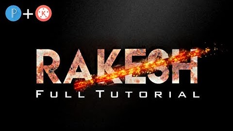 BAAGHI 3 Movie intro tutorial in Kinemaster. (Pixellab + Kinemaster)