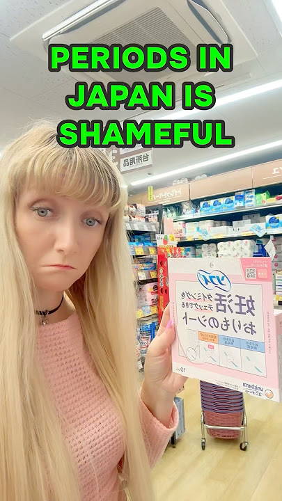 Japanese inventions for PERIODS 🫢 Pads that help you GET PREGNANT #japan #pregnancy #shorts