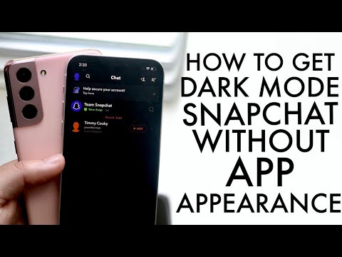 How To Get Dark Mode On Snapchat Without App Appearance Easily | Complete Guidance