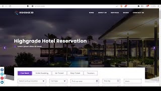 HighgradeBD: online booking system ( Laravel and Jquery )