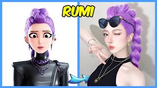 Guess KPOP Demon Hunters Dancing by Real-Life TikTok Version 💃️🎵 KPOP Demon Hunter Quiz