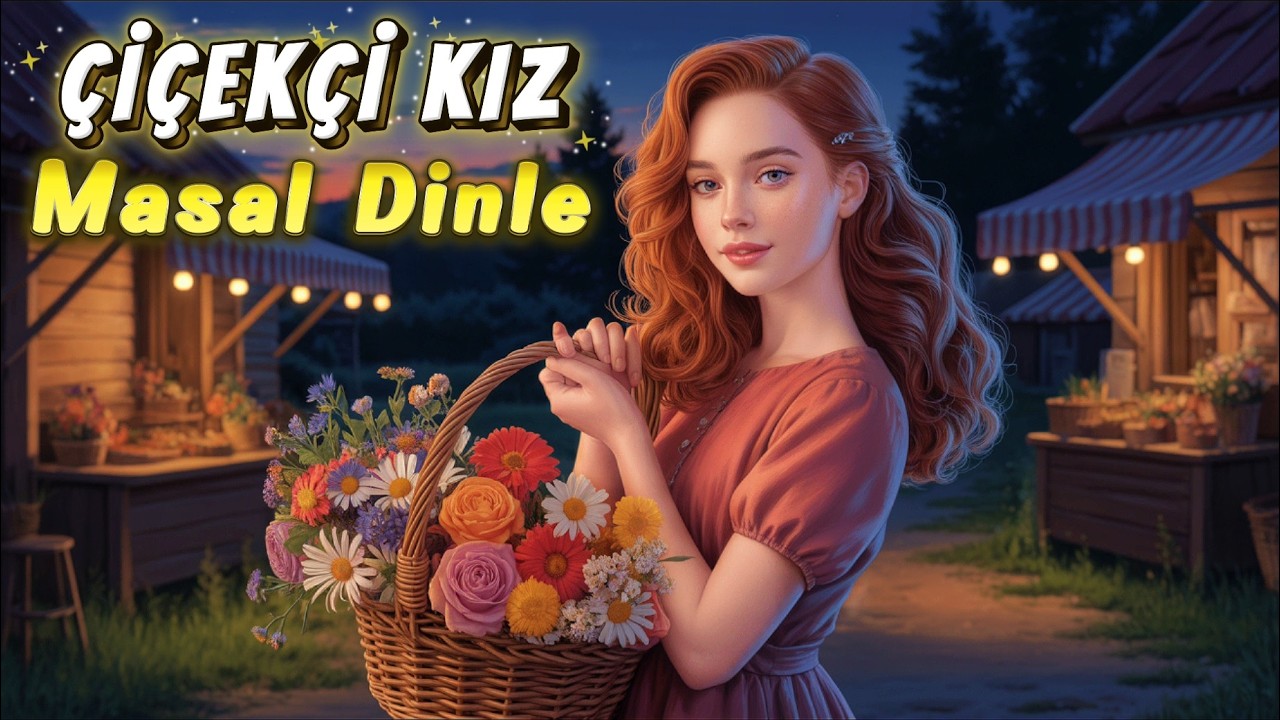 Uykuya Dalmadan Önce: Çiçekçi Kızın Kalp Isıtan Hikayesini Dinle - Uyku Masalları Dinle - Hikayeler