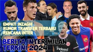 SKUAD INTI AMAN  🧿 RUMOR TRANSFER 🧿 EMPATI INZAGHI 🧿 PINJAK ROQUE  🧿 BERITA INTER