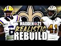 Rebuilding the New Orleans Saints | Next Drew Brees + Terrace Marshall Jr! Madden 21 Franchise