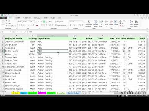 Excel Tutorial -