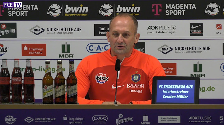 Die PK vor dem Heimspiel gegen die SV Elversberg