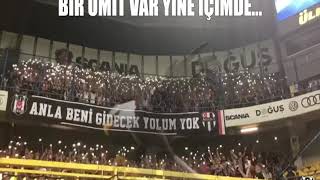 Karanlık kuruldu geceye