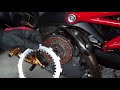 Ducati How to dry clutch remove クラッチ交換方法