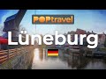 Walking in LÜNEBURG / Germany 🇩🇪- Tour in Winter - 4K 60fps (UHD)