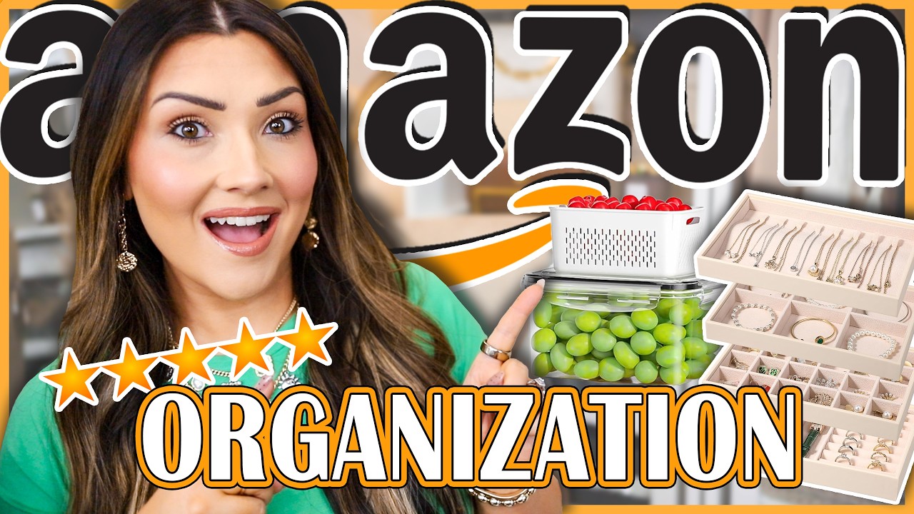 *THE BEST* Amazon Organization MUST HAVES 🧡🙌🏼 #amazonfinds
