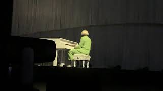 Video thumbnail of "Tyler, The Creator- Earfquake on Piano (Fresno, Ca)"