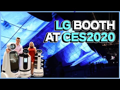 (ENG) LG BOOTH AT CES 2020