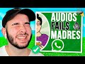 reacción a audios fails de madres chilenas en whatsapp 😂