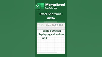 #034 : Excel Shortcut to boost your productivity #shorts #exceltip