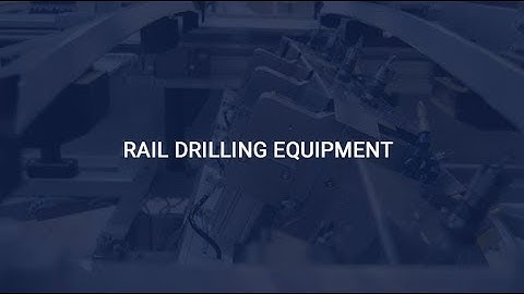 Micronorma - Industrial Equipment - Rail Drilling Equipment
