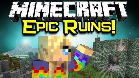 Minecraft RUINS MOD Spotlight - Epic Dungeons & Structures! (Minecraft Mod Showcase)