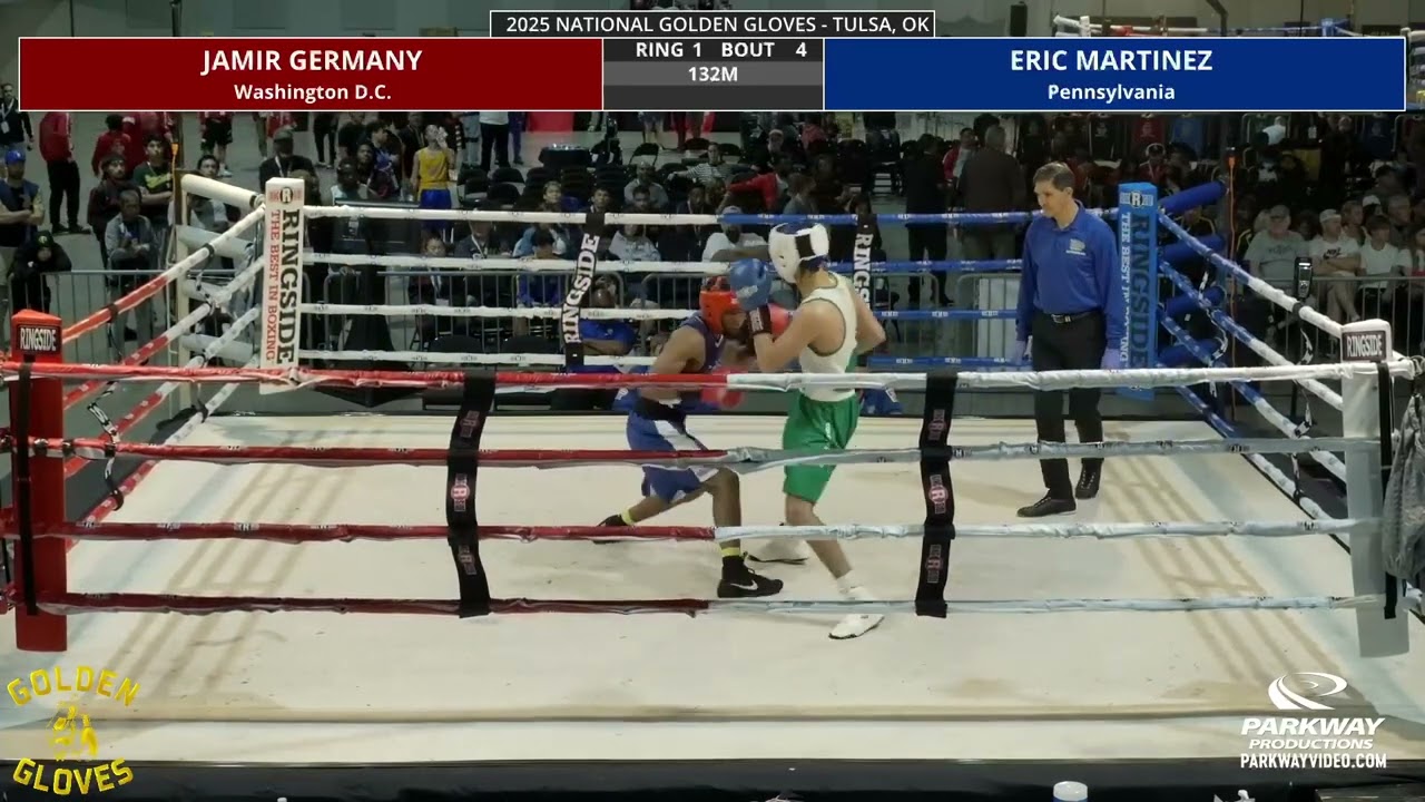 Eric Martinez Vs Jamir Germany Mational Golden gloves ( quarter-final )