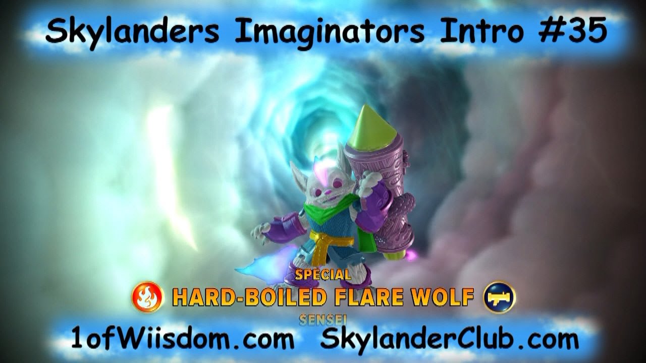 Skylanders Imaginators Introduction #35: Hard-Boiled Flare Wolf