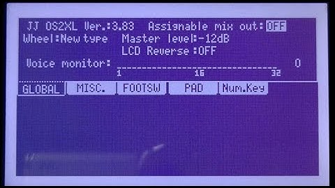Addition of the "Assignable mix out" field   (MPC1000 & MPC2500)